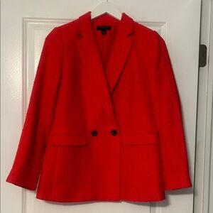 Ann Taylor Vibrant Red Women's Blazer